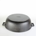 Жаровня 5л стекл/крышка АП Granit Perfection black gold