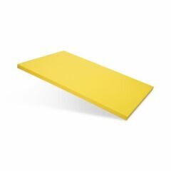 Доска разделочная 600х400х18 жёлтая пластик