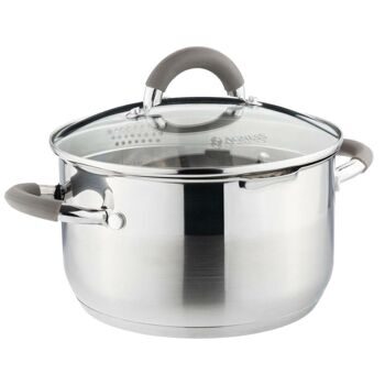 Кастрюля Profi home ст/ кр 5л